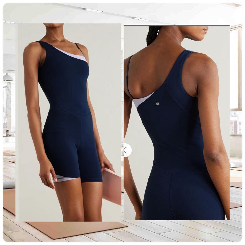 Lululemon ALIGN BODYSUIT 6” yoga day size 12 NWT